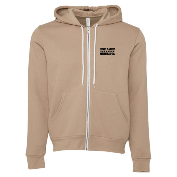   - Unisex Sponge Fleece Full-Zip Hoodie Sweatshirt Thumbnail