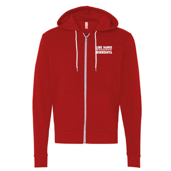   - Unisex Sponge Fleece Full-Zip Hoodie Sweatshirt Thumbnail
